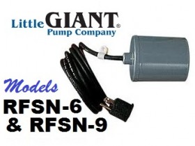 RFSN-6 and RFSN-9 Float Switch